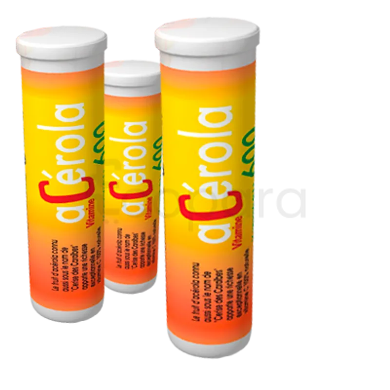 FENIOUX ACEROLA 600MG VITAMINE C BOITE DE 14 COMPRIMES A CROQUER