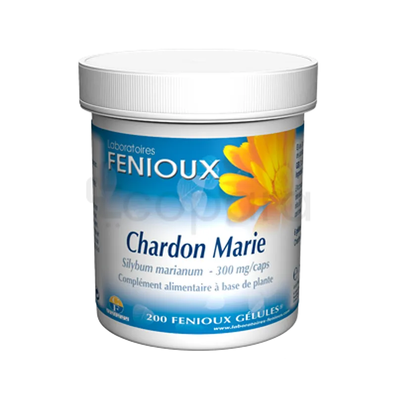 FENIOUX CHARDON MARIE 300MG BOITE DE 200 GELULES