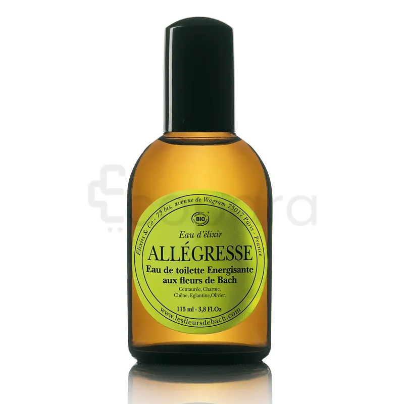 LES FLEURS DE BACH EAU D'ELIXIR ALLEGRESSE 115ML