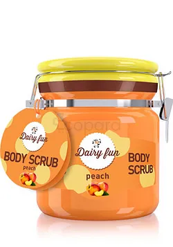DAIRY FUN BODY SCRUB PEACH 300G