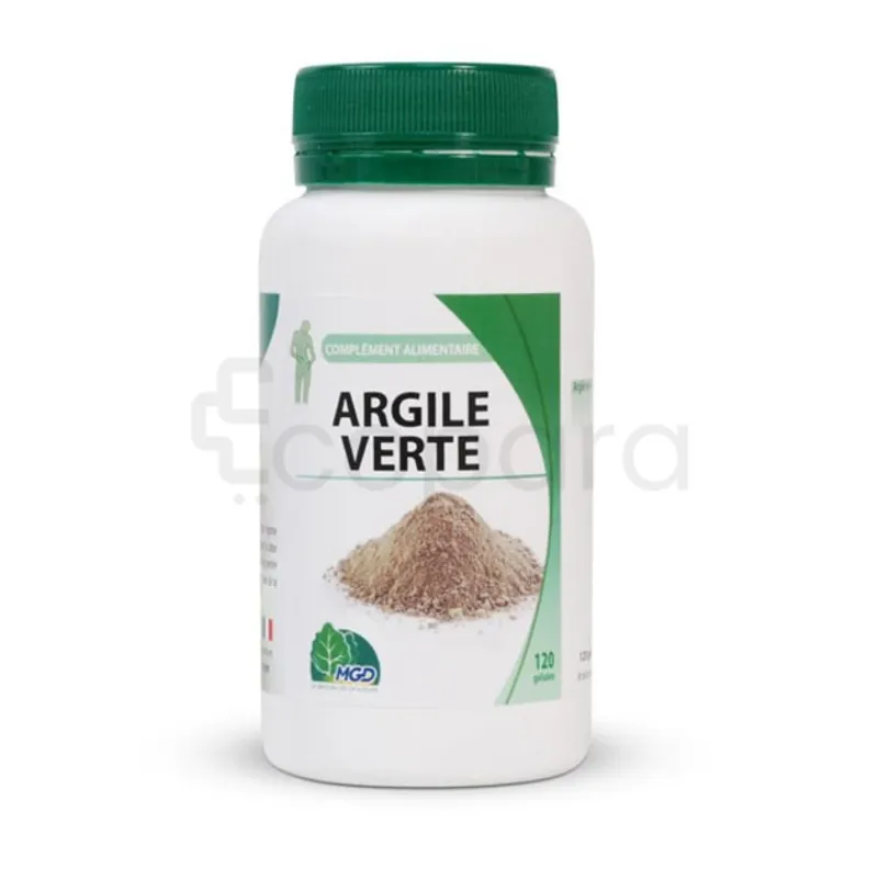 MGD ARGILE VERT BOITE DE 120 GELULES