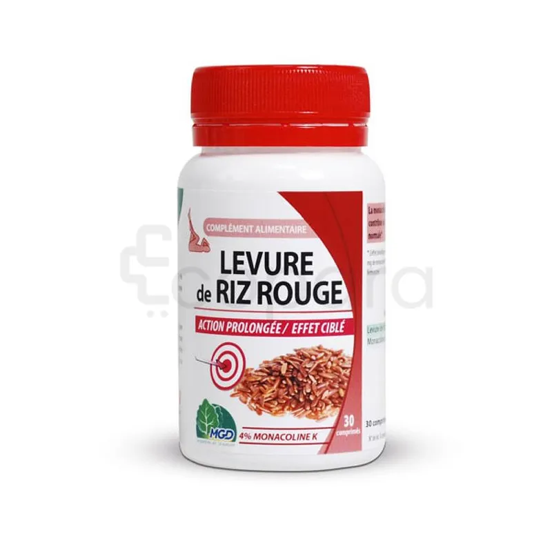 MGD LEVURE DE RIZ ROUGE BOITE DE 30 CAPSULES