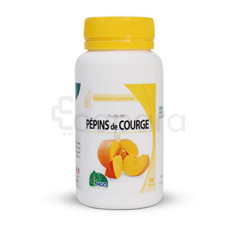 MGD HUILE DE PEPINS DE COURGE BOITE DE 100 CAPSULES