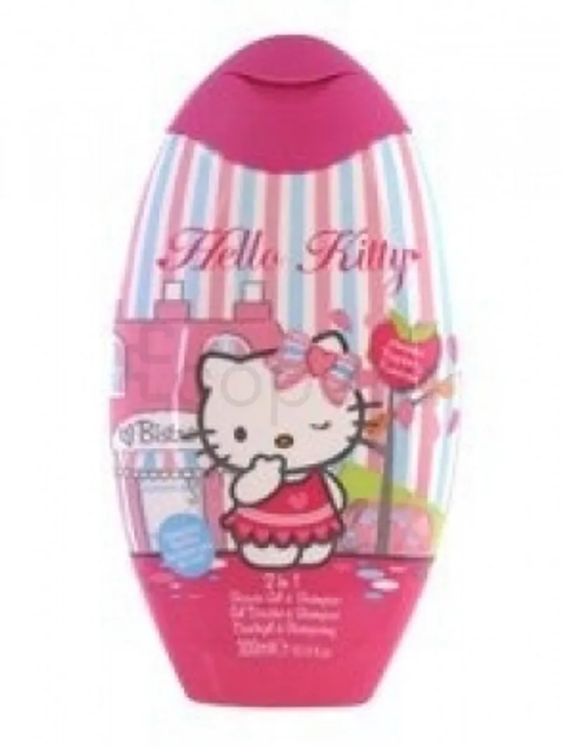 HELLO KITTY GEL DOUCHE ET SHAMPOOING 2 EN 1 RASPBERRY 300ML