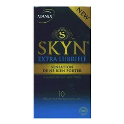 MANIX SKYN ELYTE EXTRA LUBRIFIE BOITE DE 10