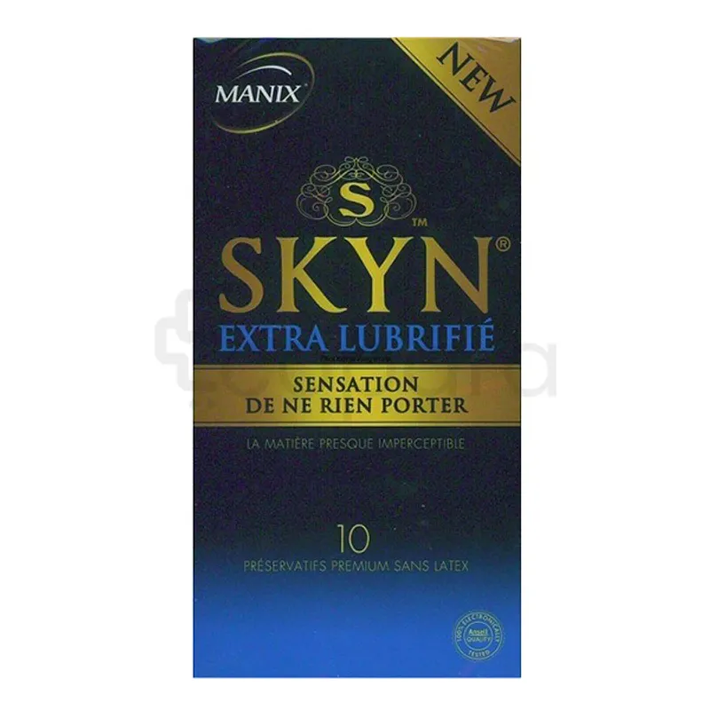 MANIX SKYN ELYTE EXTRA LUBRIFIE BOITE DE 10