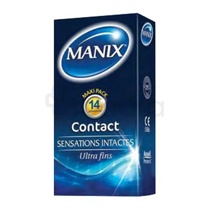 MANIX CONTACT SENSATIONS INTACTES BOITE DE 14