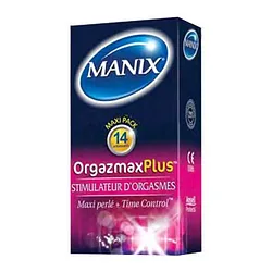 MANIX ORGAZMAX PLUS BOITE DE 14