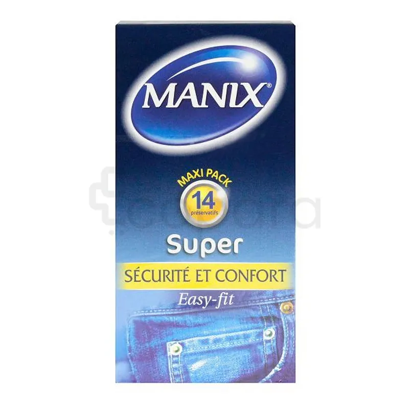MANIX SUPER EASY SECURITE ET CONFORT BOITE DE 14