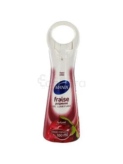 MANIX GEL LUBRIFIANT FRAISE PULPEUSE 100ML