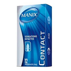 MANIX CONTACT SENSATIONS INTACTES BOITE DE 12