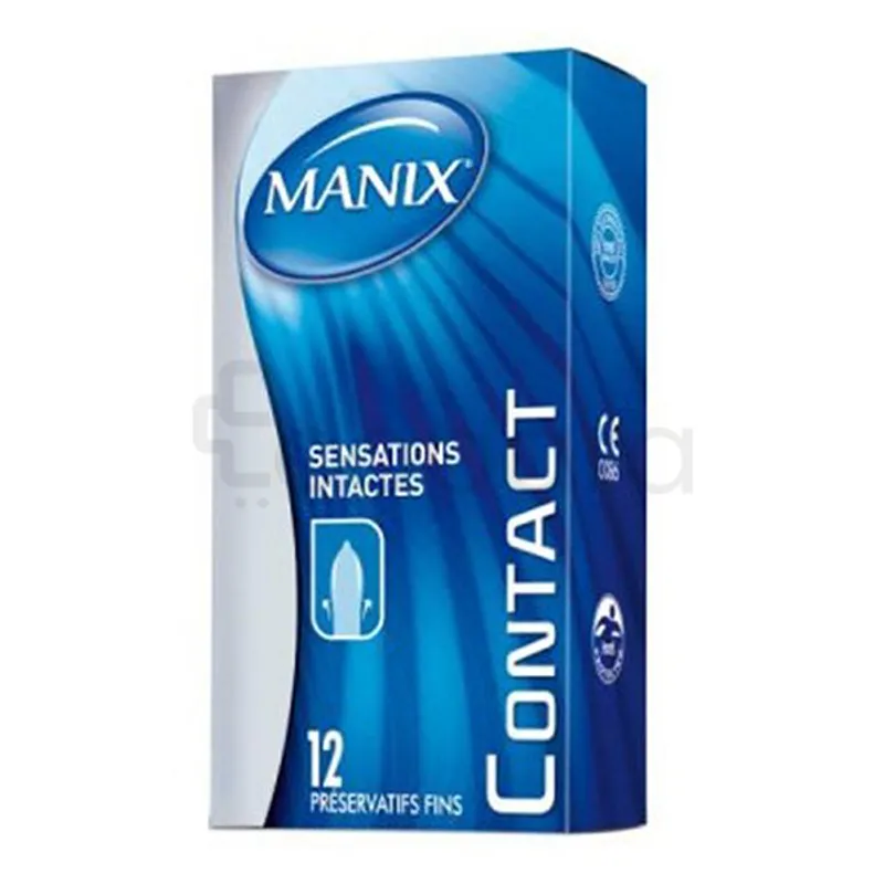 MANIX CONTACT SENSATIONS INTACTES BOITE DE 12