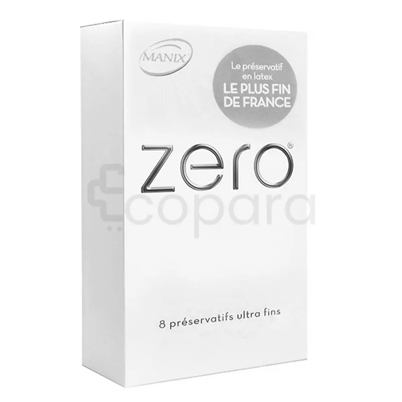 MANIX ZERO ULTRA FIN BOITE DE 8