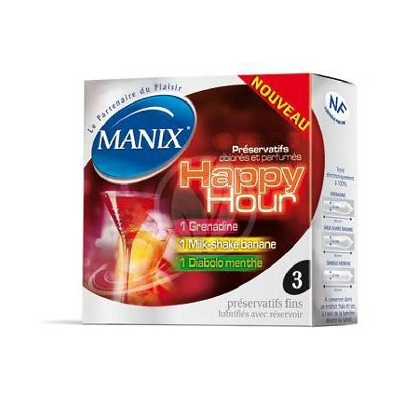 MANIX HAPPY HOUR BOITE DE 3