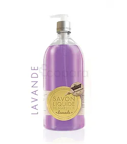 LES PETITS BAINS DE PROVENCE SAVON LIQUIDE DE MARSEILLE LAVANDE 1L