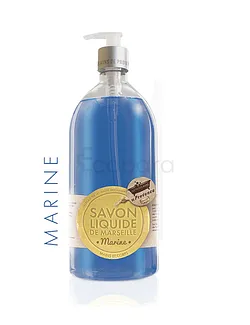 LES PETITS BAINS DE PROVENCE SAVON LIQUIDE DE MARSEILLE MARINE 1L