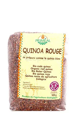 PRIMEAL QUINOA ROUGE BIO EQUITABLE 500G