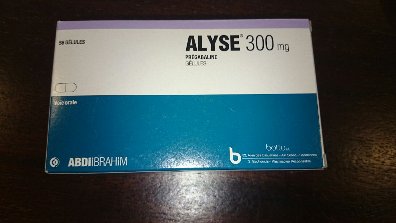 ALYSE 300MG BOITE DE 56 GELULES