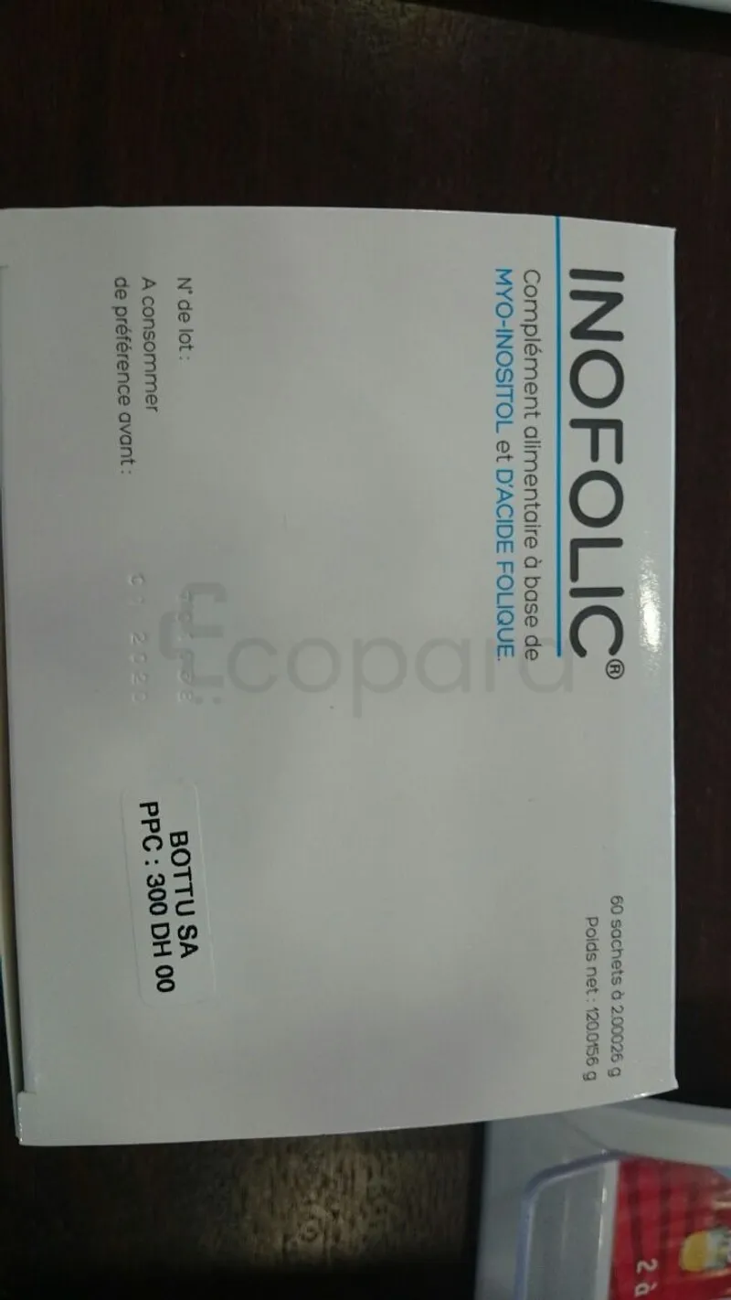 INOFOLIC BOITE DE 60 SACHETS