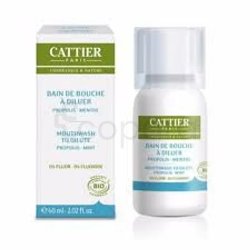 CATTIER BAIN DE BOUCHE A DILUER PROPOLIS MENTHE 60ML