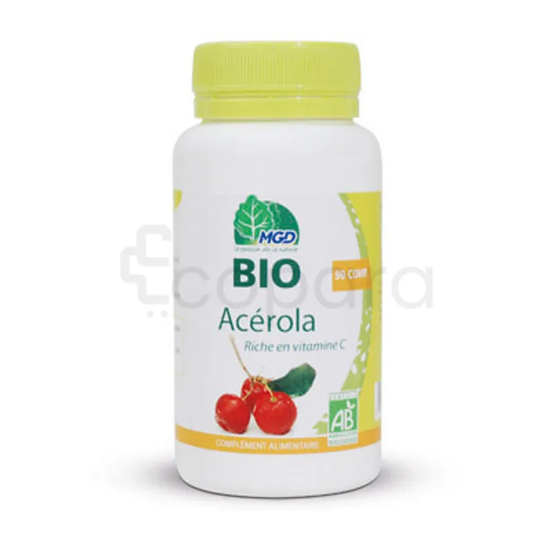 MGD BIO ACEROLA RICHE EN VITAMINE C BOITE DE 50 COMP
