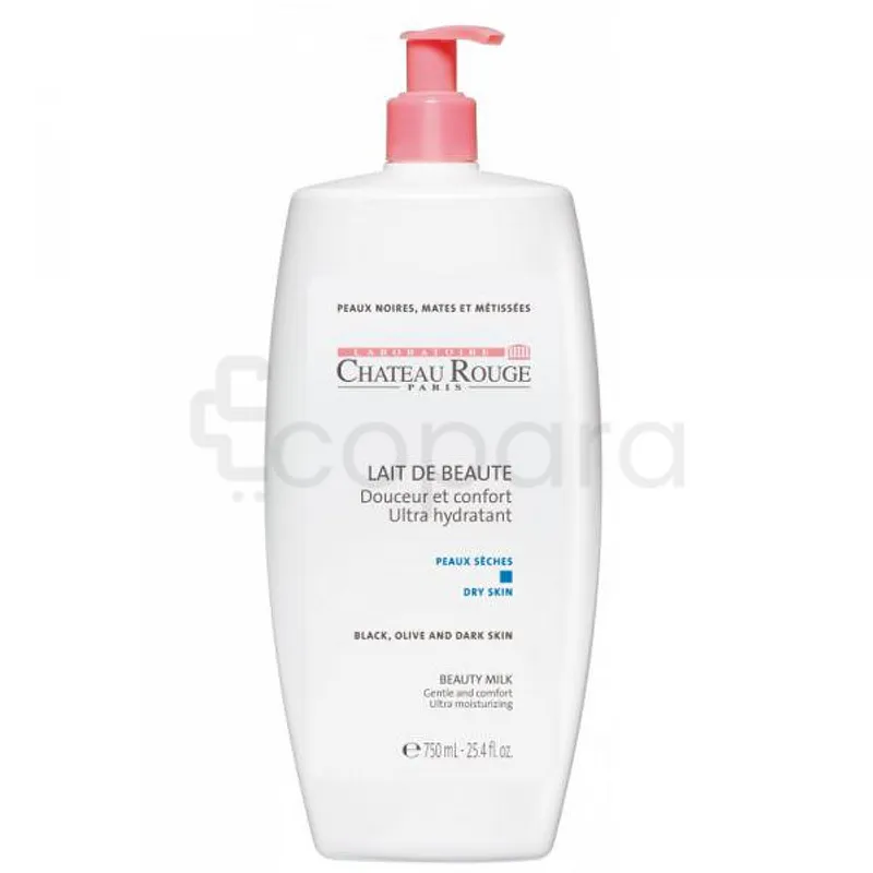 CHATEAU ROUGE LAIT DE BEAUTE DOUCEUR ET CONFORT ULTRA HYDRATANT 750ML