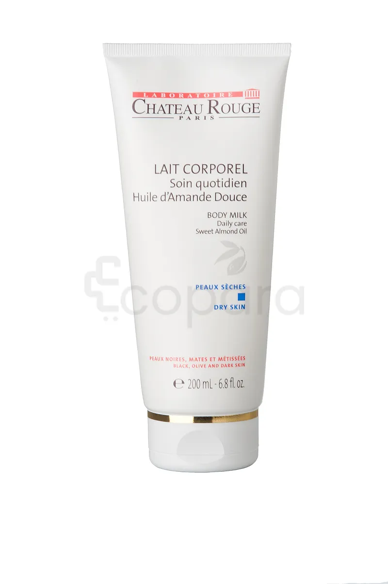 CHATEAU ROUGE LAIT CORPOREL SOIN QUOTIDIEN HUILE D'AMANDE DOUCE 200ML
