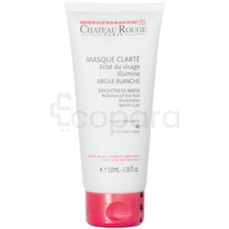 CHATEAU ROUGE MASQUE CLARTÉ ÉCLAT DU VISAGE ILLUMINE ARGILE BLANCHE 100ML