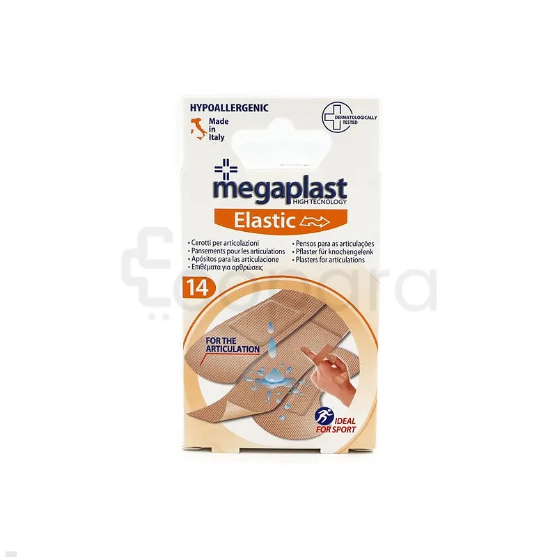 MEGAPLAST ELASTIC PANSEMENTS POUR LES ARTICULATIONS BOITE DE 14