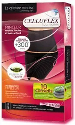 CELLUFLEX TOURMALINE CEINTURE MINCEUR VENTRE PLAT TAILLE UNIQUE
