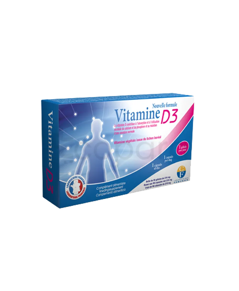 FENIOUX VITAMINE D3 BOITE DE 30 CAPSULES
