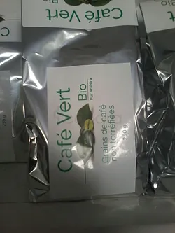 CAFÉ VERT BIO PUR ARABICA 250G