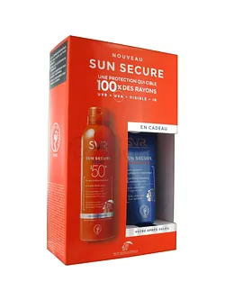 SVR SUN SECURE COFFRET BRUME SPF50+ 50ML + SUN SECURE APRES SOLEIL 50ML OFFERT