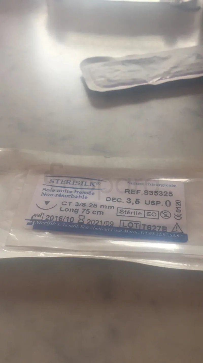 STERISILK SOIE NUMERO 0 CT REFERENCE S34325