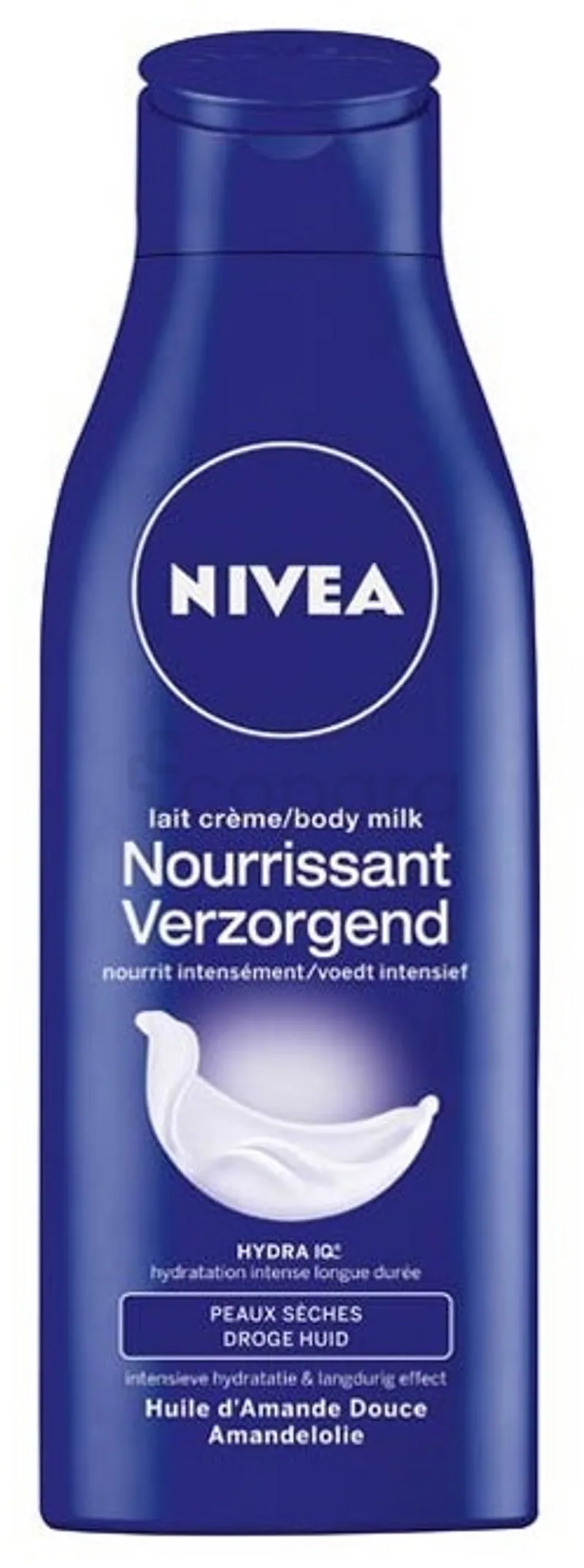 NIVEA LAIT NOURRISSANT VERZORGEND PEAUX SECHE A L HUILE D'AMANDE DOUCE 200ML