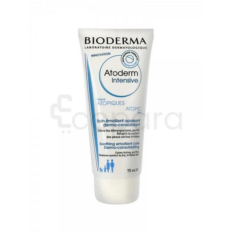 BIODERMA ATODERM INTENSIVE PEAUX ATOPIQUES SOIN EMOLLIENT APAISANT 75ML