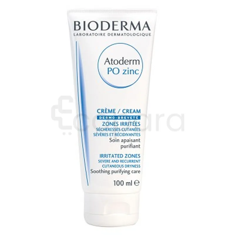 BIODERMA ATODERM PO ZINC CREME ZONES IRRITEES 100ML
