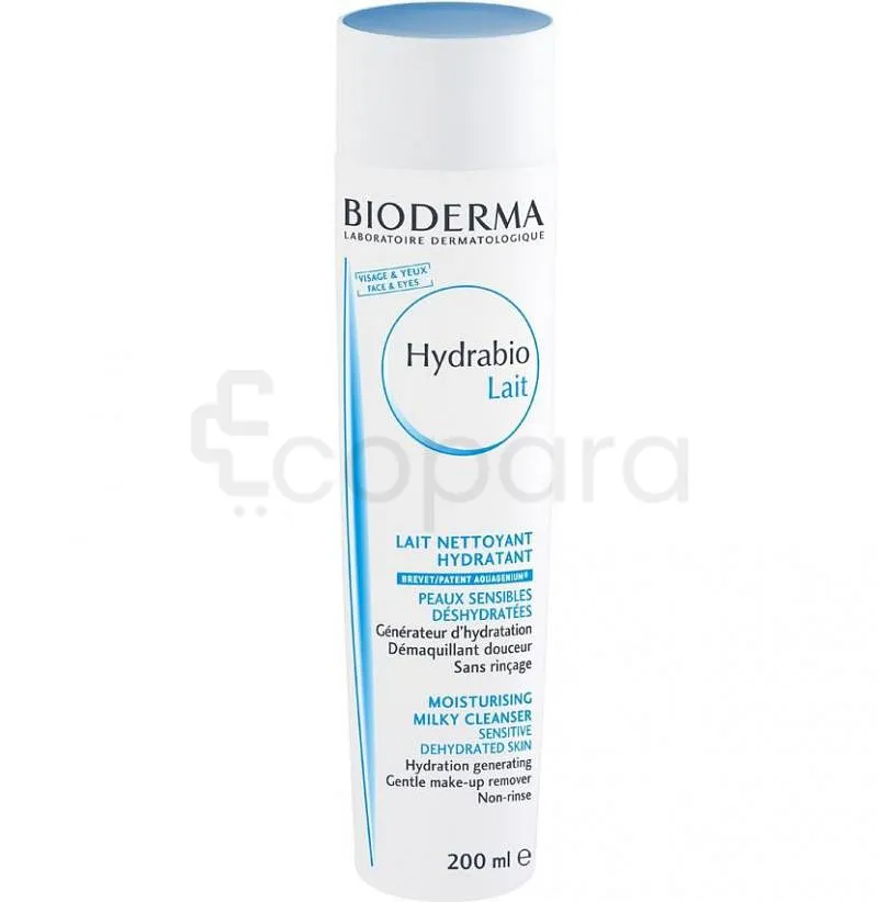 BIODERMA HYDRABIO LAIT NETTOYANT HYDRATANT 200ML