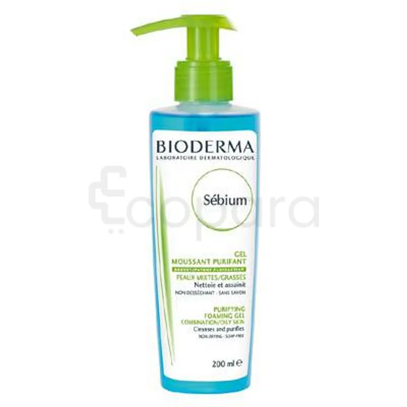 BIODERMA SEBIUM GEL MOUSSANT PURIFIANT 200ML