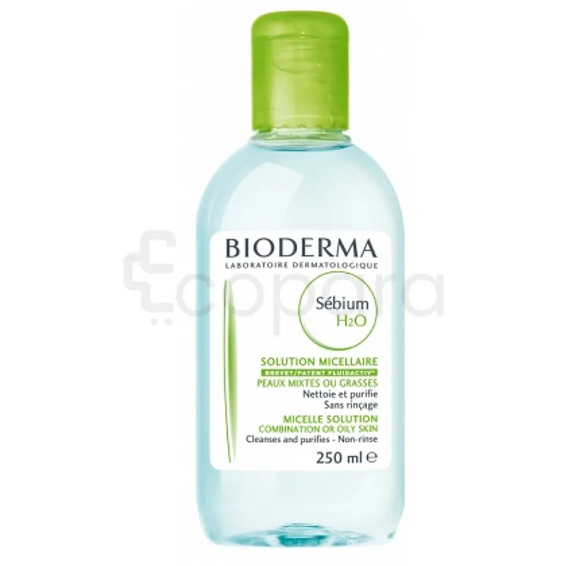 BIODERMA SEBIUM H2O SOLUTION MICELLAIRE 250ML