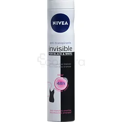 NIVEA DEODORANT INVISIBLE FOR BLACK AND WHITE 48H 200ML