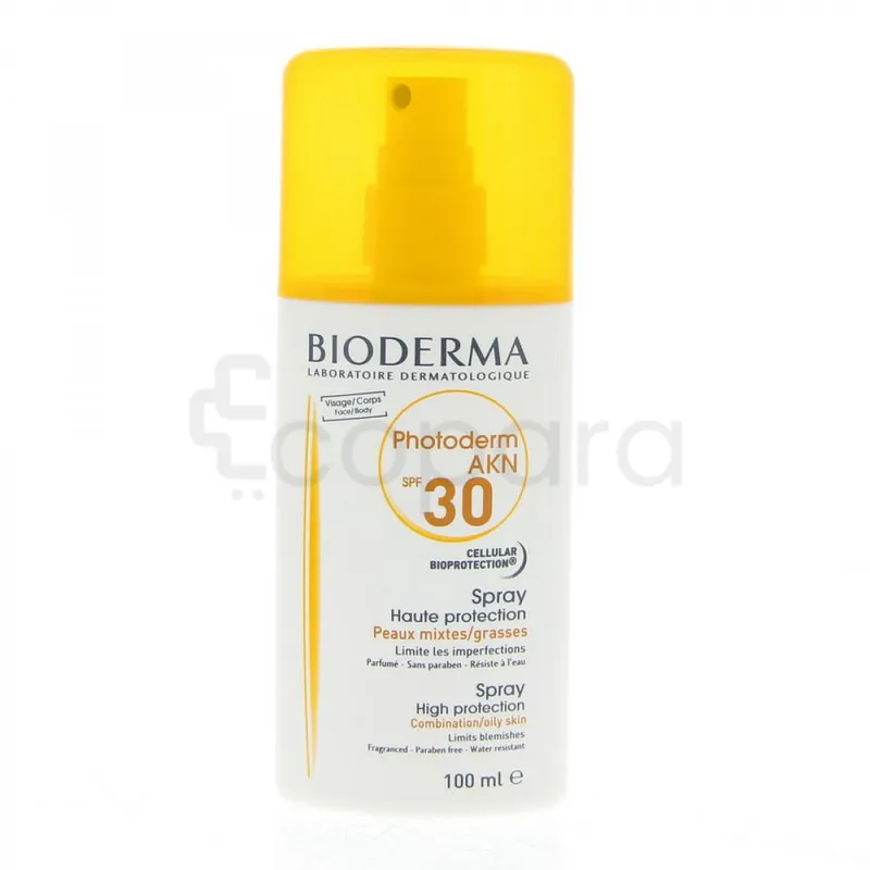 BIODERMA PHOTODERM AKN SPF30 SPRAY HAUTE PROTECTION 100ML