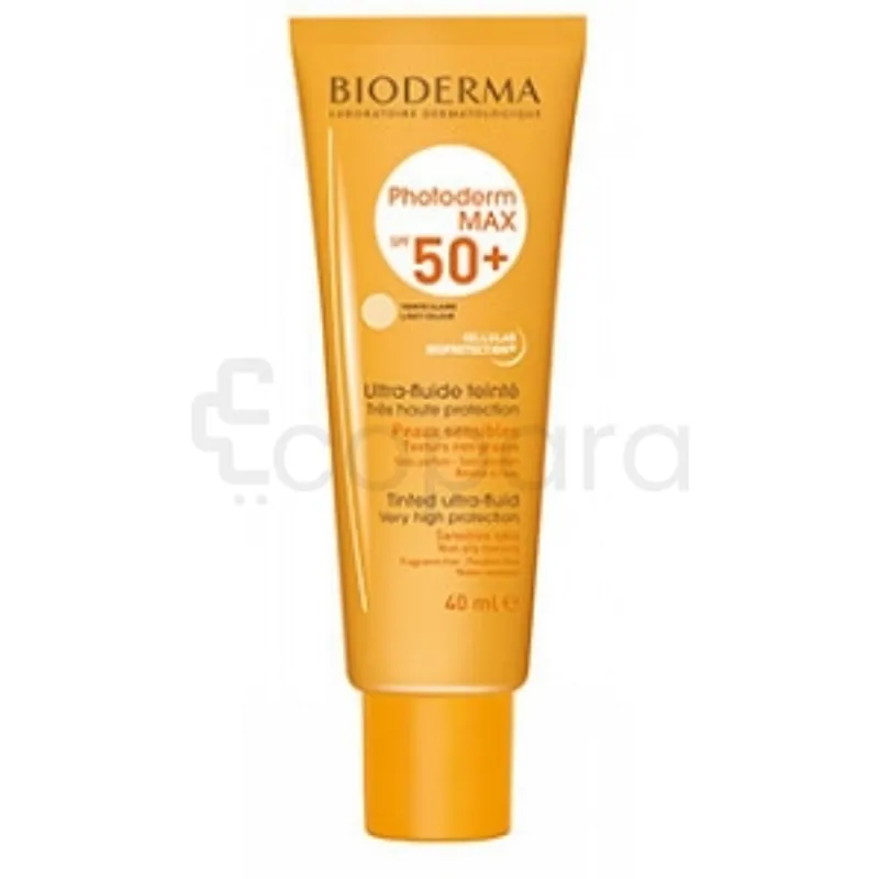 BIODERMA PHOTODERM MAX SPF50+ ULTRA FLUIDE TEINTE CLAIRE 40ML