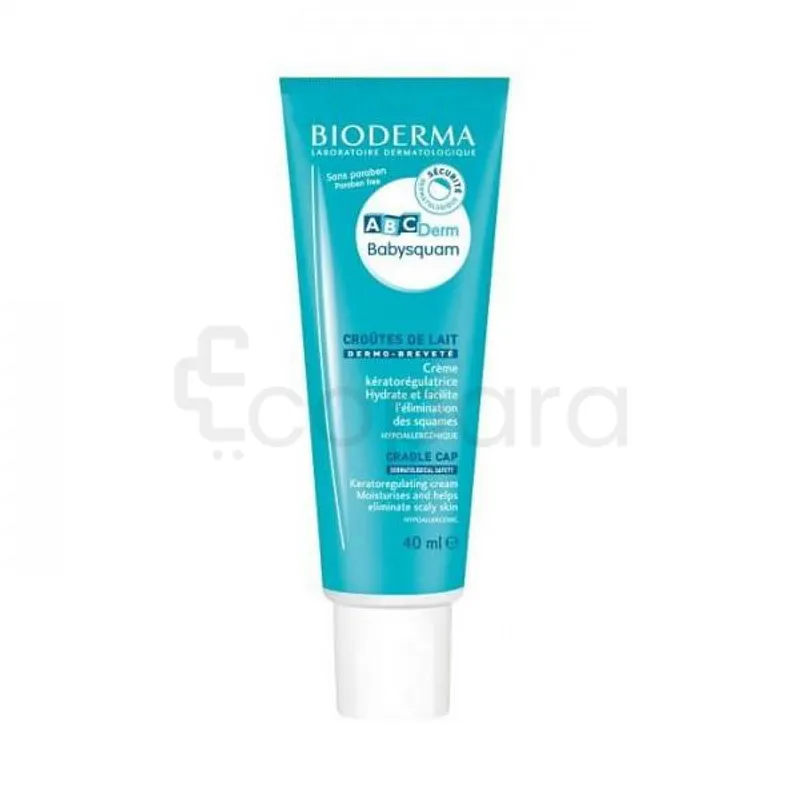 BIODERMA ABCDERM BABYSQUAM CROUTES DE LAIT CREME KERATOREGULATRICE 40ML