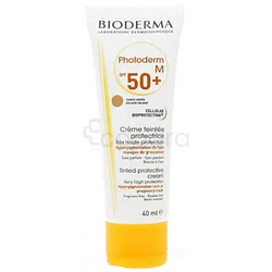 BIODERMA PHOTODERM M SPF50+ CREME TEINTEE PROTECTRICE TEINTE DOREE 40ML