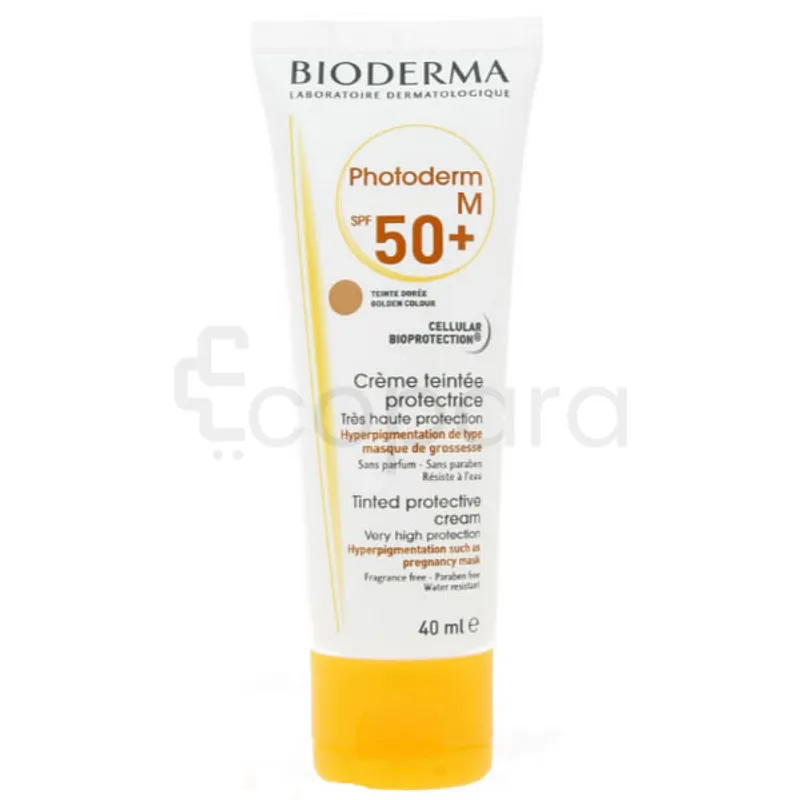 BIODERMA PHOTODERM M SPF50+ CREME TEINTEE PROTECTRICE TEINTE DOREE 40ML