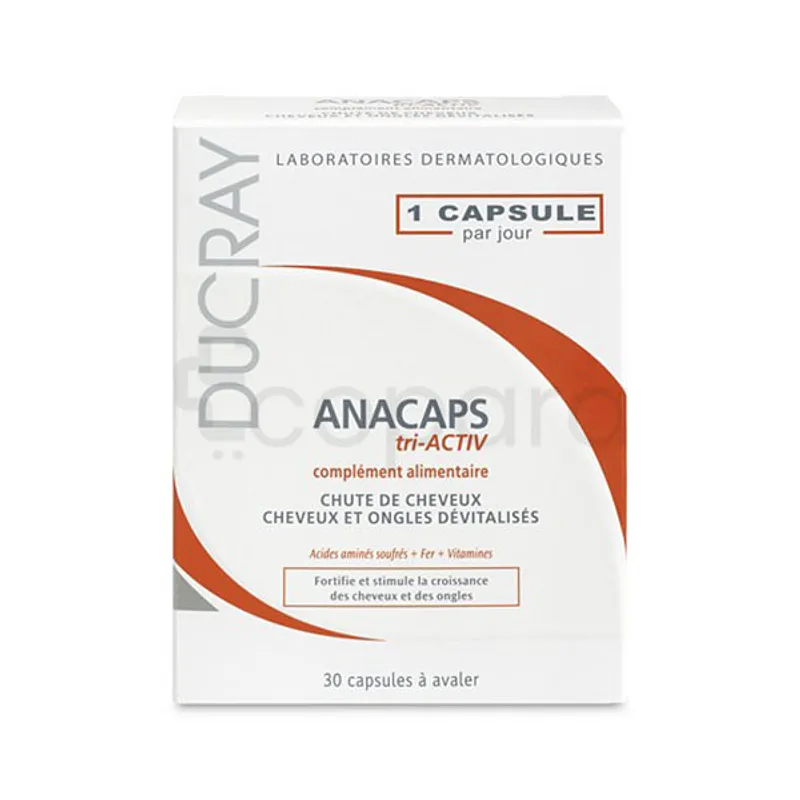 DUCRAY ANACAPS TRI-ACTIV BOITE DE 30 CAPSULES
