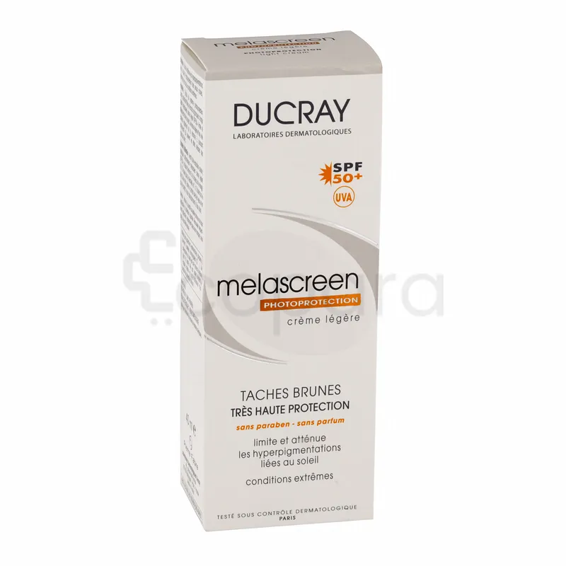 DUCRAY MELASCREEN PHOTOPROTECTION CRÈME LÉGÈRE SPF50+ TACHES BRUNES 40ML