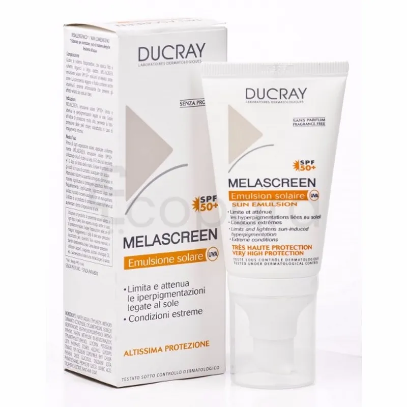 DUCRAY MELASCREEN EMULSION SOLAIRE SPF50+ 40ML