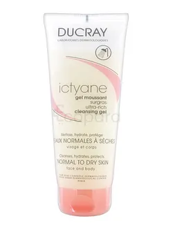 DUCRAY ICTYANE GEL MOUSSANT SURGRAS 200ML